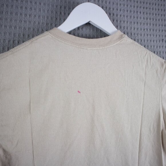 Nirvana Logo Tee Mens Small Beige - Picture 7 of 8